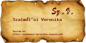 Szalmási Veronika névjegykártya